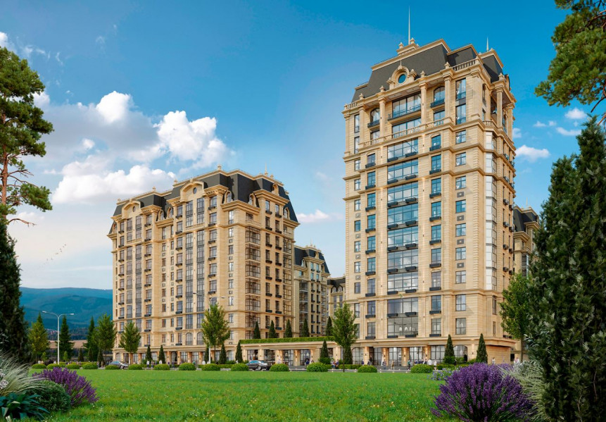 Продается 2 комнатная квартира 75 м2 в ЖК Елисейские Поля от застройщика Авангард Стиль